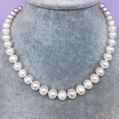 Natural Freshwater Pearl Necklace (Copia)