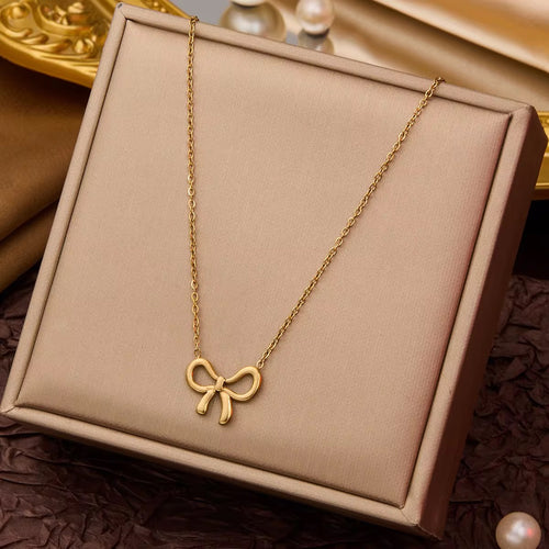 Collezione di Collane Minimaliste in Finitura Oro e Nero